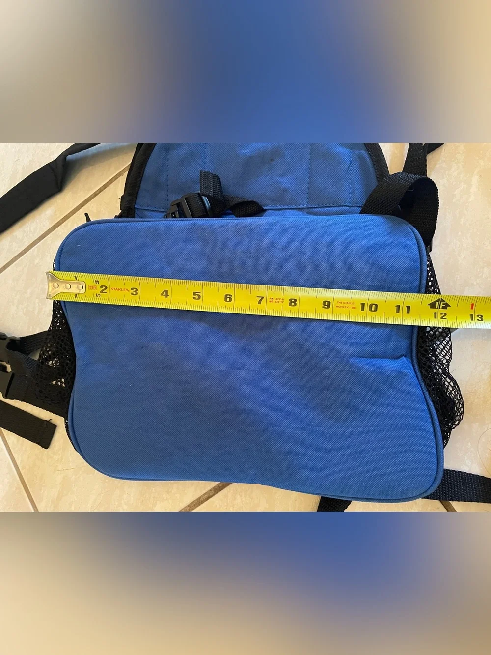 Blue Pet Backpack Carrier Front Wear Small Dog Cat Hands Free Bag